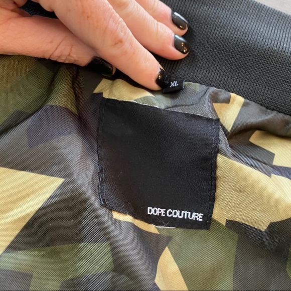 Dope couture geometric camo jacket - Picture 11 of 14